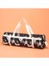 Floral Print Yoga Bag Double Handle For Sport