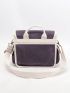 Girls Retro Simple Shoulder Bag, Fashionable Versatile Women's Bag, Waterproof Large Capacity Crossbody Bag