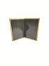 Metallic Letter Graphic Passport Case Fashionable PU