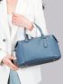 3pcs Bag Set Tote Bag Square Bag Coin Purse Vintage, Best Work Bag For Women