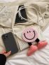 Mini Cartoon Design Flap Straw Bag Cute