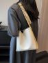 Minimalist Bucket Bag With Inner Pouch