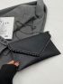 Studded Decor Flap Envelope Bag Black Fashionable