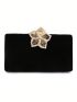 Mini Rhinestone Decor Chain Evening Bag For Prom
