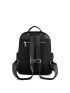 Minimalist Classic Backpack Solid Color