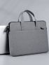 Simple And Portable Men's Handbag For Business Documents