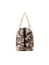 New Style Hand-held Camp Print Travel Crossbody Beach Bag Shopping Bag Shoulder Bag