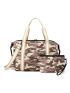 New Style Hand-held Camp Print Travel Crossbody Beach Bag Shopping Bag Shoulder Bag