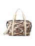 New Style Hand-held Camp Print Travel Crossbody Beach Bag Shopping Bag Shoulder Bag