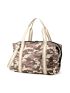 New Style Hand-held Camp Print Travel Crossbody Beach Bag Shopping Bag Shoulder Bag