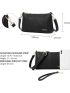Small Crossbody Bag for Women Vegan Leather Wallet Purses Satchel Shoulder Bags Wristlet Clutch Handbags