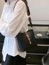 Minimalist Bucket Bag With Bag Charm Small
