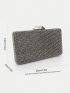 Mini Square Bag Rhinestone Decor Chain Glamorous