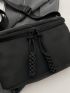 Medium Fanny Pack With Zipper Minimalist Adjustable Strap