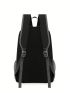 12.4 Inches In Length, 5.7 Inches In Width, 18.1 Inches In Height, Solid Colored Nylon Foldable Backpack