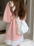 Medium Square Bag Solid Color Fashion Style