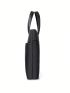 Men Minimalist Metal Detail Briefcase Double Handle
