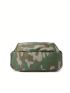 Camo Print Satchel Bag Double Handle