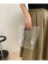 Clear Satchel Bag Fashion Style Double Handle