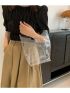 Clear Satchel Bag Fashion Style Double Handle