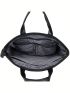Men Minimalist Briefcase Double Handle