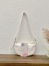 Minimalist Hobo Bag Medium Adjustable Strap Zipper