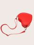 Mini Heart Design Belt Bag