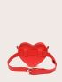 Mini Heart Design Belt Bag