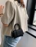 Mini Novelty Bag Black Fashion Chain Flap
