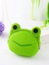 Fashion Lovely Candy Color Cartoon Animal Women Wallet Multi-color Silicone Coin Bag Purse