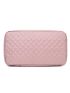 Quilted Letter Patch Fashion Travel Bag Dry-Wet Separation Independent Shoe Warehouse Portable Double Handle