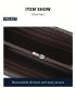 Canvas Simple Men's Long Wallet Zipper Clutch Large Capacity Handbag