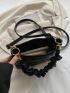 Women's Shoulder Bag, Crossbody Bag, Handbag, Ruched Detail Underarm Bag