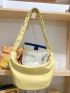Star Pattern Hobo Bag With Coin Purse Preppy Style