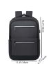 Casual Laptop Backpack Zipper USB Charging Port Design