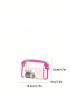 Mini Make Up Bag Clear Waterproof Zipper