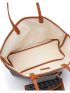 Women's Puffer Tote Handbags Purse Sets for Women Large Leather Clutch Dupes Shoulder Bag for Travel Beach 3pcs (brown)