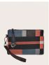 4pcs Bag Set Satchel Crossbody Bag Square Bag Coin Purse Black PU, Mothers Day Gift For Mom