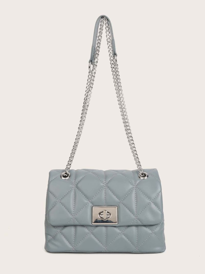 Quilted Chain Shoulder Bag