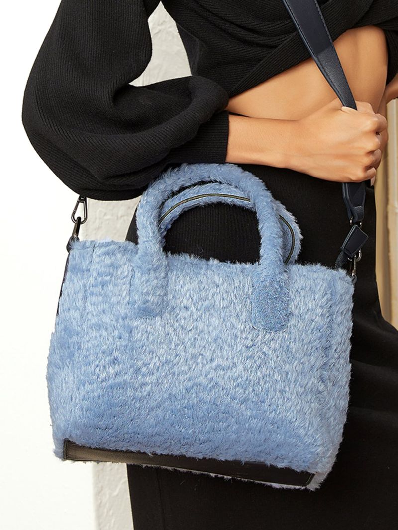 Fluffy Satchel Bag