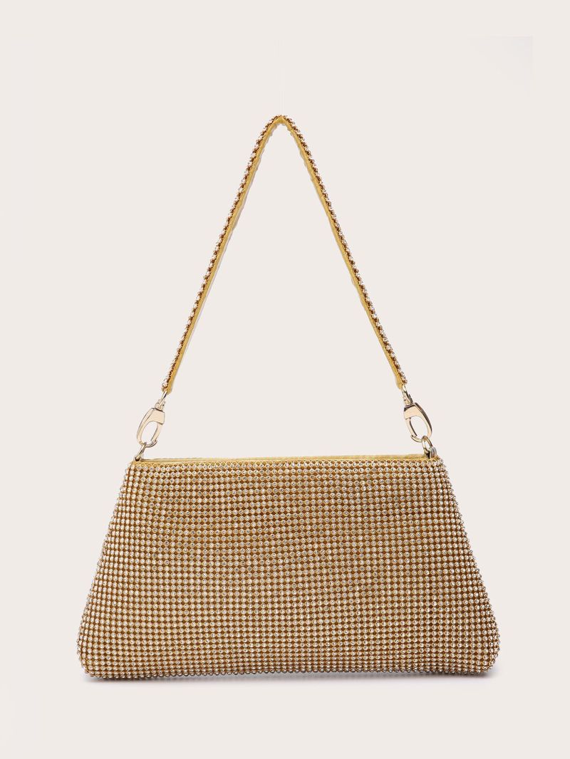 Mini Rhinestone Decor Evening Bag