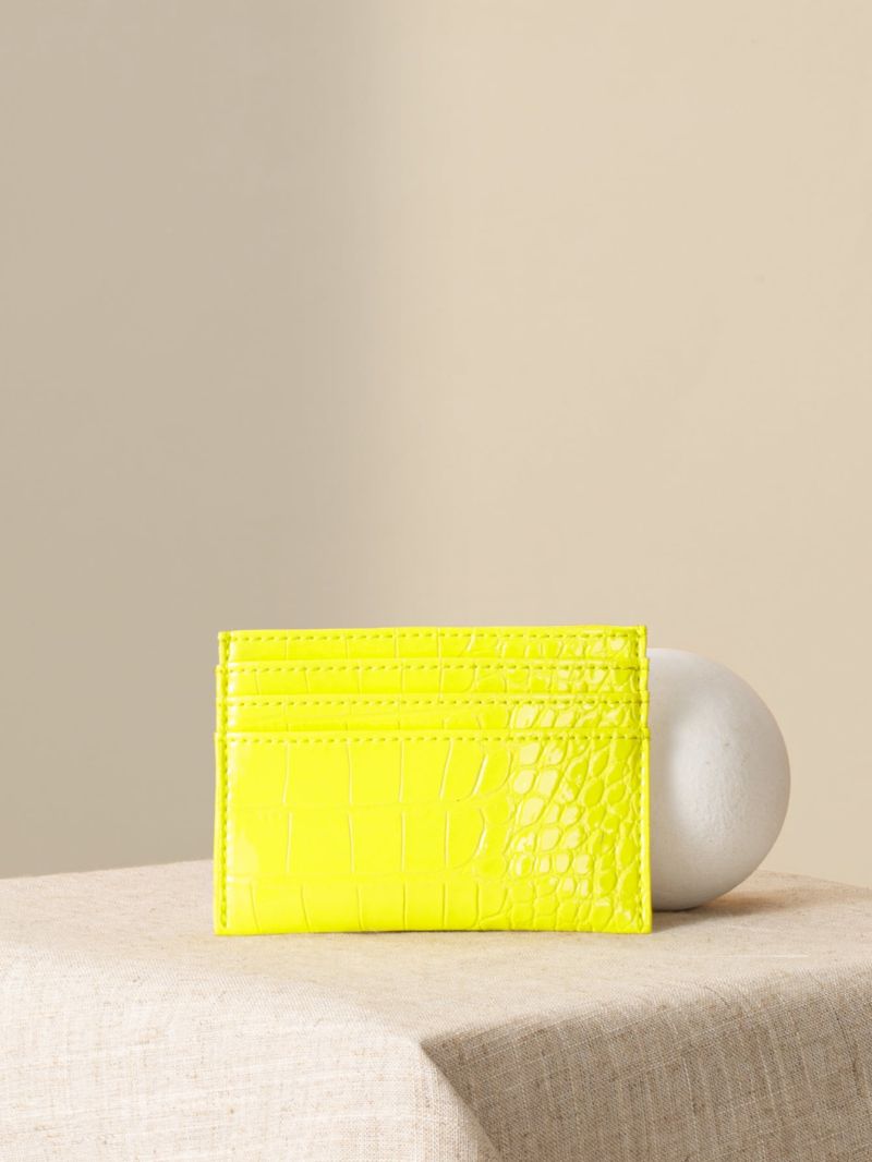 Snakeskin Pattern Purse With Card Holder