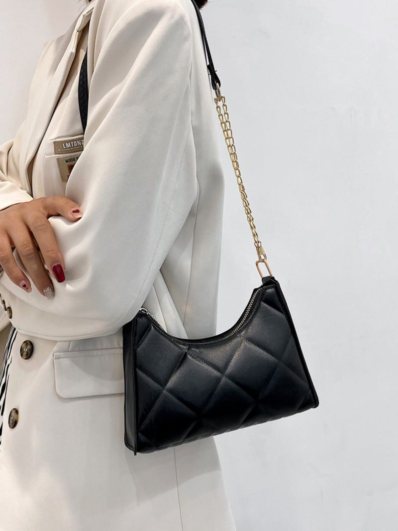 Quilted Chain Shoulder Bag
