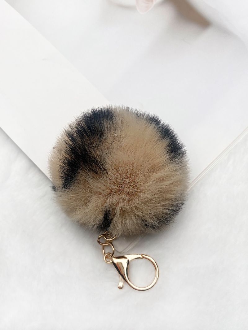 Fluffy Pom-pom Bag Charm