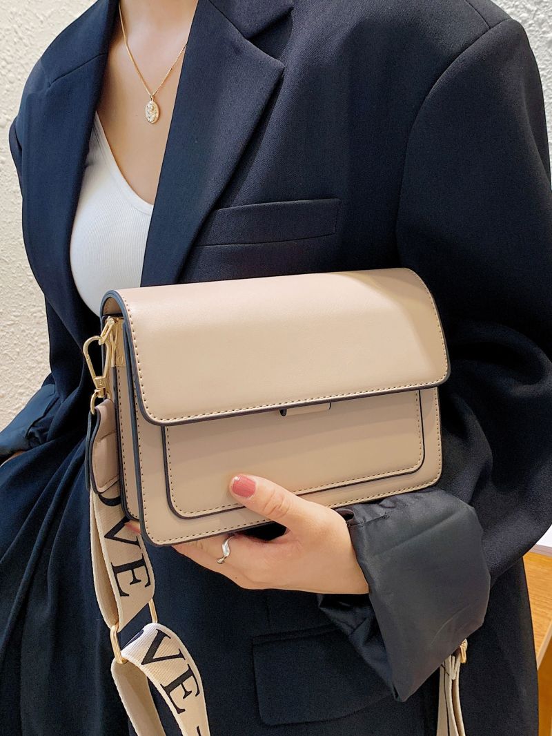 Mini Minimalist Flap Crossbody Bag
