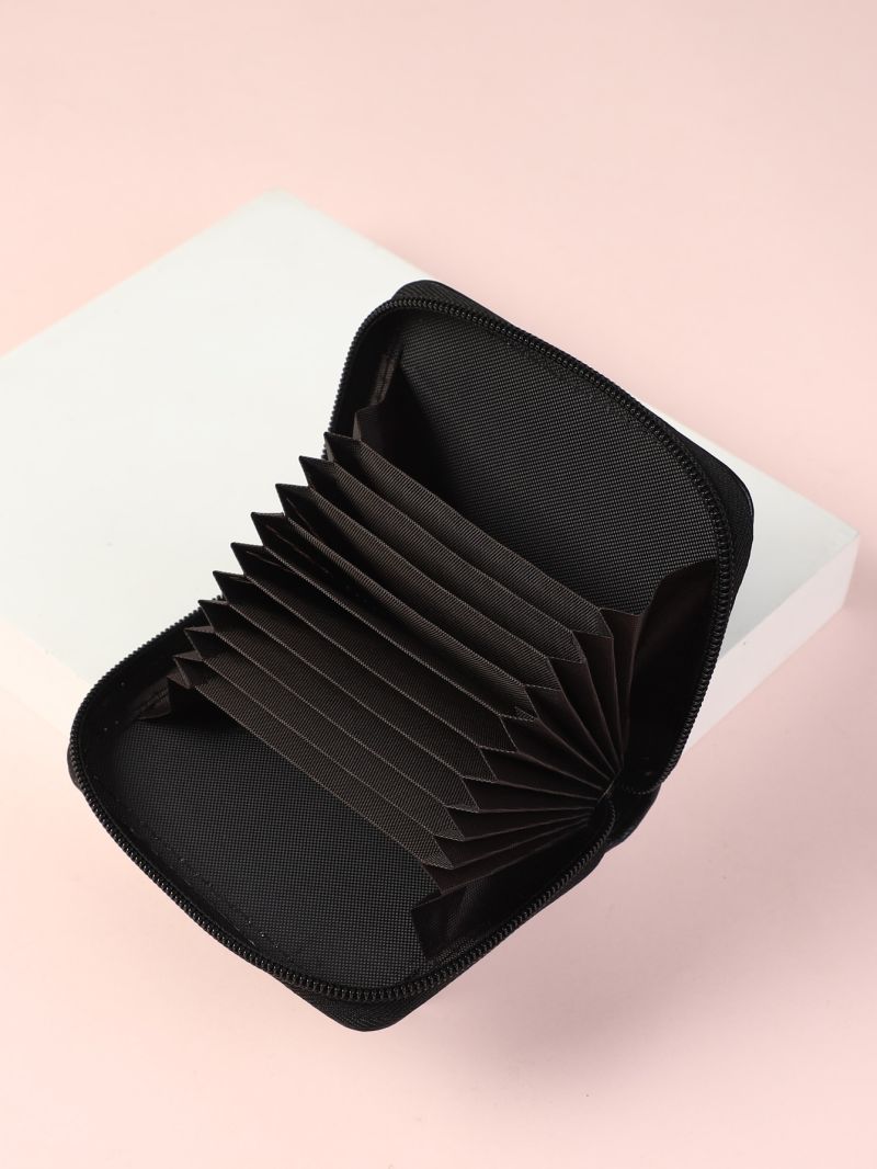 Minimalist Zipper Around Card Holder