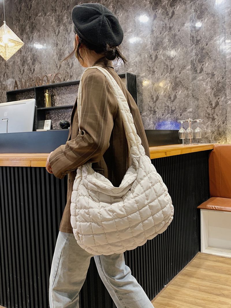 Stylish Quilted Crossbody Hobo Bag Perfect For Work