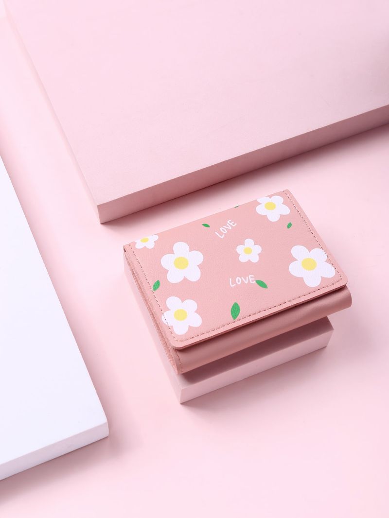 Floral Graphic Small Wallet