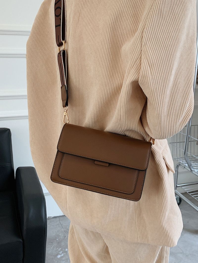 Mini Minimalist Flap Crossbody Bag