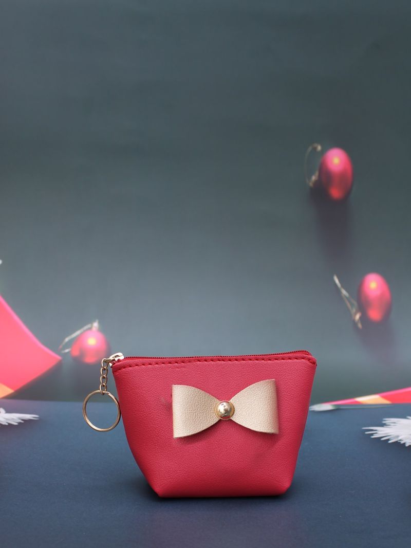 Bow Decor Coin Purse